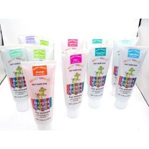 READ mixed lot Crazy Liberty Bright Colors Pet Hair Dye Grey 5.29oz / 150g